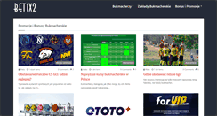 Desktop Screenshot of bet1x2.pl